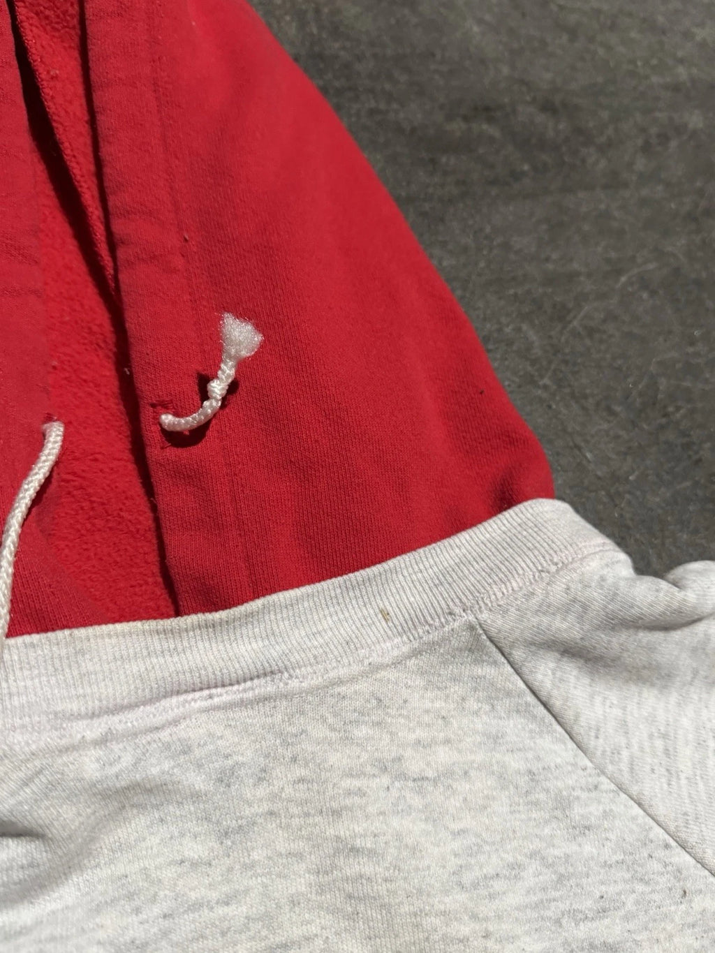 Vintage 90s Mickey Hooded Sweatshirt gym Style Wrestling Mens Large