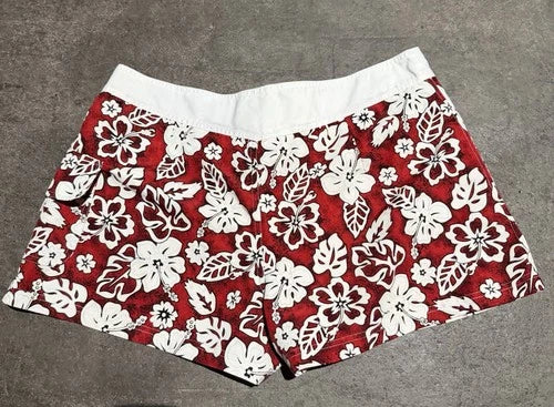 Vintage Y2K Hawaii Surf Beach Girl Micro Board Shorts Large