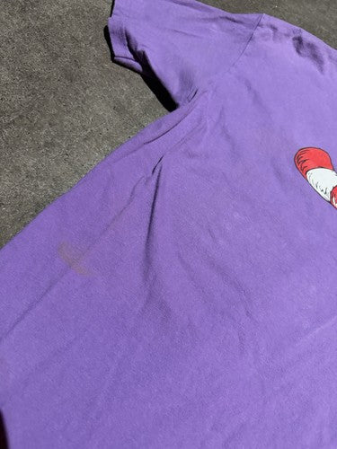 Supreme Cat in The Hat Tee - Purple -medium (FW18)